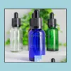 Garrafas de embalagem 30 ml colorf grootper de vidro com tampas à prova de crianças e ponta de gota para o Otnog da Escola de Entrega Eliquid Oil Eliquid Ecigarette Otnog