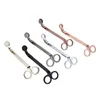 Forbici Dhs Snuffers in acciaio inossidabile Candela Wick Trimmer Taglierina in oro rosa Lampada a olio Trim Scissor Drop Delivery Attrezzi da giardino per la casa Mano Dhpkr