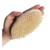 Broissures de nettoyage Brouille de bain Bouchage cutané sèche Corps Soft Natural Pristle Spa Les brosses de douche en bois sans poignée livraison de gouttes Maison DHX71