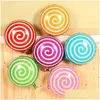 Party Decoration 10Pcs 18Inch Colorf Candy Foil Balloons Lollipop Helium Balloon Baby Shower Birthday Wedding Kids Room Ballon Drop Dhozg