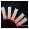 Balsamo per labbra Drop Blam Gloss Peeloff dura 24 ore Nessuna macchia Marine Collagene Rossetto Pianta Romantico 6 colori Trucco Idratante Consegna Dhvcs