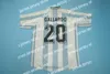 Soccer Jerseys 1978 1986 1994 Soccer Retro Jerseys Vintage 10 MARADONA 9 BATISTUTA 10 ORTEGA 8 RIQUELME 10 KEMPES 9 CRESPO 8 SIMEONE 20 GALLARDO CERATI