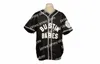 Babe Ruth Bustin 'Babes Shirt 1927 Home Black Jersey Custom Men Women Youth Baseball Jerseys Elke naam en nummer Dubbel gestikt