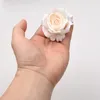 Torkade blommor 30 st 5 cm krökta kant rose konstgjorda siden blommhuvud bröllop dekoration diy födelsedag krans scrapbooking hantverk falska blommor 230111