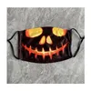 Maschere per feste Maschera di Halloween Riutilizzabile Pittura 3D Zucca Grie Cotone Filtri protettivi per il viso Filtri a carbone lavabili Adt Kids Drop Delivery H Dhhpu