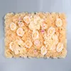 Decorative Flowers 40X60CM Flower Wall Artificial Background Imitation Plants Silk Rose Wedding Outdoor Birthday Party Home Decoration