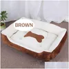 Kennels Pens Pet Bed Dog Pillow Beds Mat Pets Sofa Cat House Puppy Cooling Blanket For Large Medium Small Dogs Chihuahua Blterrier Dhl3K