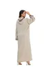 Ethnic Clothing Arab Middle East Dubai Lady Robe Fashion Muslim Evening Dresses Long Sleeves Abaya From Turkey Islamic Women With Cap L