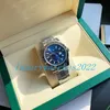 Mens Watch 42mm Automatic Mechanical Blue Dial Sky Stainless Steel Oyster Strap Ref.326934 Asia Stable Movement Sapphire Glass Self-winding Wristwatches