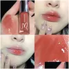 Lip Gloss Pink Tube Glossy Glaze Waterproof Transparent Lipstick Moisturizing Oil Sexy Red Tint Makeuplip Drop Delivery Health Beaut Dhnoj