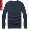 Suéteres masculinos Man Sweater de Natal malha Men, gola alta do jumper de caxemira de inverno