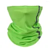 Bandanas Reflecterende sportbandana Ademboute Tube Scarf Buffs Balaclava Night Running Cycling Bicycle MTB Bike Headwar for Men Women