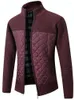 Męskie swetry męskie trend dzianiny Pluszowy odzież wierzchnia gruba sweter kurtka sweter vintage solidne luźne topy z długim rękawem