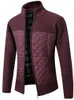 Pulls pour hommes hommes tricots tendance vêtements d'extérieur en peluche épais cardigan pull veste vintage zippé solide lâche manches longues hauts