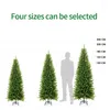 Christmas Decorations 2023 Encryption Pvc Pencil Tree Simulation Decoration Home Market Display Festival Exquisite Ornaments