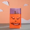 Emballage cadeau 50pcs sacs en papier kraft fourre-tout nourriture de bonbons d'Halloween