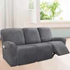 Chair Covers 8 Pieces Recliner Cover Elastic Sofa All-inclusive Armchair Slipcover 8pcs/set Couch Protector Decor