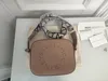 Bolsos de diseñador Stella Mccartney Mujeres Moda Cámara Bolsa Correa Hombro Alta Calidad Cuero Real Alta Calidad