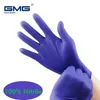 Nitrilhandschoenen Purple 100 stcs Food Grade Keuken Waterdichte allergievrije wegwerphandschoenen Werkveiligheid Mechaniek