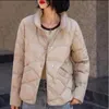 Women's Vests Down Jacket Spring Simple Coats Solid Color Stand Collar Lightweight Short Windbreaker 230112