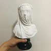 Decorative Objects Figurines 12The Veiled Lady Gothic Sculpture Bust Cloaked Woman Statue Macabre Art Oddities Home Decor Library Decorated Decoration 230111