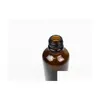 Parfumfles 5 ml/10 ml/15 ml glasdruppelaar voor per mini draagbare lege cosmetische duidelijke flacon druppel