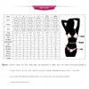 Maillots de bain pour femmes Sexy à armatures Nude Push Up Bikini femmes Patchwork femme maillot de bain évider mi taille baigneur maillot de bain 5148