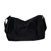 Bolsas de compras Saco de sacolas casuais femininas, que corresponde a uma bolsa de ombro simples com pulseira ajustável de nylon elegante nylon