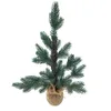 크리스마스 장식 -30cm 녹색 PVC 인공 식물 창 데스크톱 장식 장식품 미니 트리