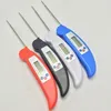 Omedelbar läst termometer Super Fast Digital Electronic Food Cooking Barbecue Möttermometrar Collapsible Internal Probe For Grill Candy