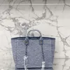 Kobiety torebki na zakupy Wysokie projektant Travel Crossbody Torba moda TOTE torebka lniana duże torby plażowe torby na ramię wszechstronne prostotę