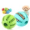 Dog Toys tuggar 5 cm Pet Ball Funny Interactive Elasticity Chew Toy For Tooth Clean of Food Extratough Gummi F0514 Drop Delivery Ho DHXI3