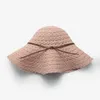 Brede rand hoeden damesstro hoed kanten sunbonnet strand outdoor reizen sunhat zomer grote opvouwbare pet chapeu