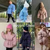 Down Coat Fashion Baby Girl Bottom vadderad jacka Vinter spädbarn småbarn barn midje bälte varmt tjocka utkläder kläder 2 10y 230111