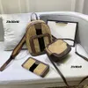 3-часовые набор верхних сумочек кошельки сумочка женские дизайнеры мешки с перекрестным дисководом на плечо бахроно