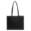 Sacs de soirée carré sac fourre-tout pour les femmes couleur Pure grande capacité Shopper épaule 2023 luxe Designer sac à main femme mallette d'affaires