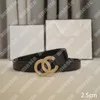 Mujer Cinturón de diamantes Cinturones de diseñador de lujo Mujeres Hombres Hebilla de oro Cinturón de cuero de moda Carta clásica Cintura Cintura de alta calidad Ancho 2.5 cm