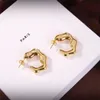 Women Fashion Earring Classic Letters Golden Pearl Sparkling Diamond Ear Studs High Quality Luxury Designer Brand Casual Jewelry 8 Styles