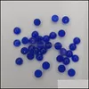 Pierre 4 mm à dos plat quartz cabochons ronds en vrac perles de chakras pour la fabrication de bijoux cristal de guérison vente en gros livraison directe Dhawo