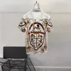 Men's T Shirts Style Europe Designer High Quality Cotton T-shirts Fashion Print Casual Tee Tops B876