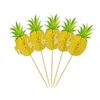 Diğer Festival Parti Malzemeleri 20/40 PCS Flamingo Ananas Kek Toppers Cupcake Bayrakları Hawaiian Düğün Dekorasyon Çocuk Favo DHHS1