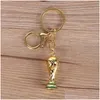 Party Favor Herces Gift Keychain Harts Alloy Creative Football Chain Pendant Trophy Souvenir Drop Delivery Home Garden Festive Suppl Dhyfk