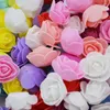 Decoratieve bloemen 100 stcs 3cm schuim mini -rozen kunstmatig voor bruiloftdecoratie party Diy handgemaakte teddybeer ambachten huizen tuinbenodigdheden