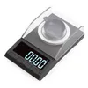 Scales Precision Electronic Digital Weighing Gem Jewelry Diamond Portable Lab Weight Milligram 230112