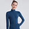 Aktive Shirts Frauen Sport Jacke Zipper Yoga Mantel Kleidung Quick Dry Fitness Laufen Daumen Loch Sportswear Gym Workout Top