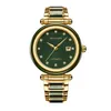 손목 시계 aivasee 브랜드 순수한 자연 제이드 시계 남자 자동 기계식 고급 비즈니스 선물 여자 시계 럭셔리 커플 손목 시계