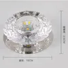 3W / 5W éclairage intérieur LED Downlights lampe en cristal Downlight SMD plafonnier avec pilote LED AC110V 220V décoration intérieure