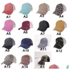 Cappelli da festa Cappello a coda di cavallo Criss Cross Washed Morto Messy Buns Ponycaps Berretto da baseball Trucker Mesh 0922 Drop Delivery Home Garden Festive Dht3I