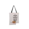 Andere feestelijke feestbenodigdheden 6 stijlen grote Halloween Tote Tassen Canvas Trick or Treat Handtas Creative Festival Spider Candy Gift Dht9i