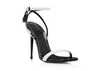 23s Elegante marca Tom Women Sandal Sandal Sandalo Paradone Spolvera Sandali nudi Scarpe Hardware Lock e Key Woman Metal Stiletto Party Dress Wedding EU35-43 Fords Heel